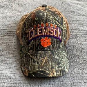 Clemson University Camo Trucker Hat